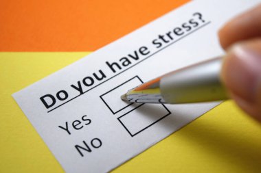 Stresle ilgili sorulara bir insan cevap veriyor..