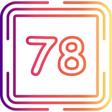 78 Dengeli Profesyonel Markalaşma Grafik Sembolü Sayılıyor