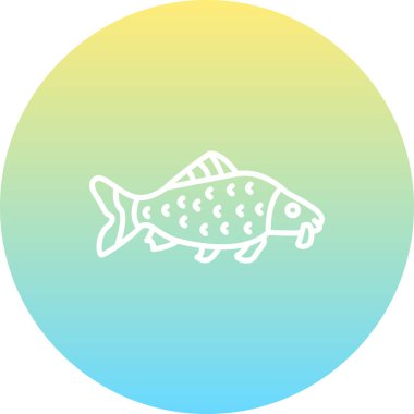 Sazan Balığı Premium Temiz Dijital Sanat Düzenlemesi