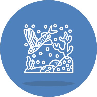 Uçan Balık Seçkin Markalı Vektör Varlığı