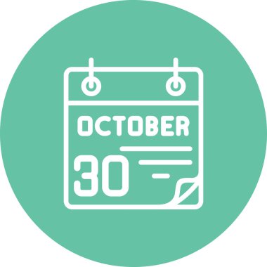 30 Ekim Yüksek Çözünürlüklü Minimum Vektör Tasarımı