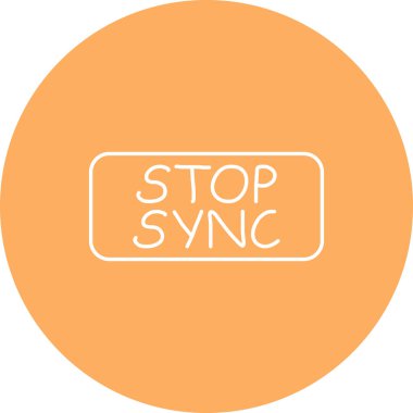 Slim Button Premium Temiz Dijital Sanat Düzenini Durdur