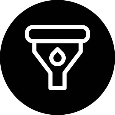 Funel Yüksek Çözünürlüklü Minimum Vektör Tasarımı