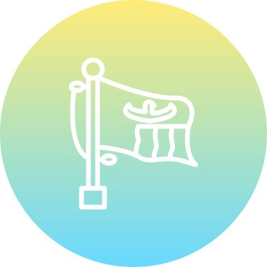 Bayrak Zambiya Modern Yaratıcı Vektör Varlığı