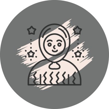 Balon Adam Entelektüel Özel Arayüz Tasarım Elemanı