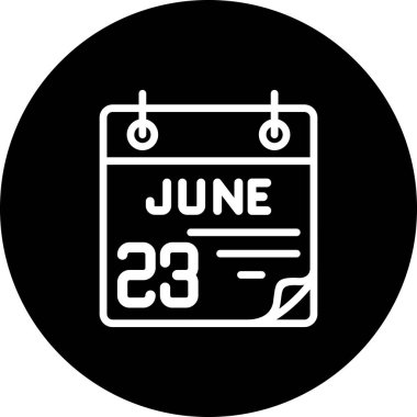 23 Haziran Yaratıcı Minimum Vektör Sanatı