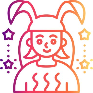 Tavşan Kostümü Profesyonel Temiz Çizim Özelliği