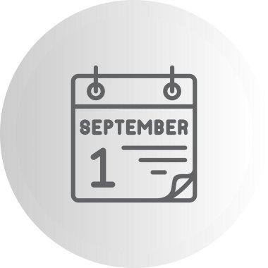 1 Eylül Belirgin Temiz Damgalama Grafik ŞekliName