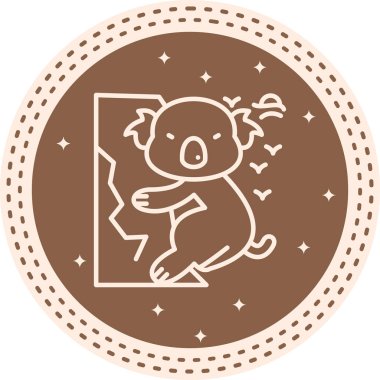 Koala  web icon vector illustration