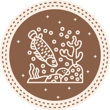 Asya Arowana Sofistike Temiz Ürün Grafik Şekli