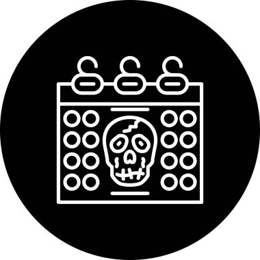 Takvim Modern Soyut Yaratıcı Tasarım Varlığı