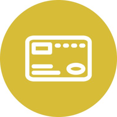 Credit Card Premium Contemporary Flat Vector Feature