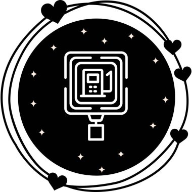 Benzin İstasyonu Zarif Minimum Dijital Tasarım Özelliği