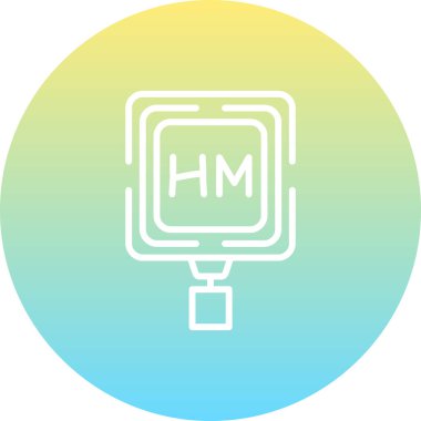 Tehlikeli Malzemeler Rotası Dinamik Yaratıcı Dijital Grafik Şekli