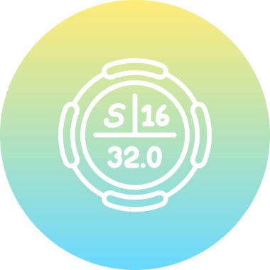 Sülfür sembolü, periyodik tablonun kimyasal elementi, vektör simgesi