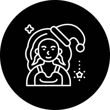 Neşeli bir şekilde gülümseyen şapkalı kız