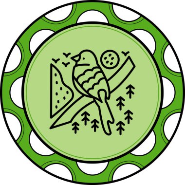 Mavi Grosgaga Yaratıcı Eşsiz Ürün Tasarım Elemanı