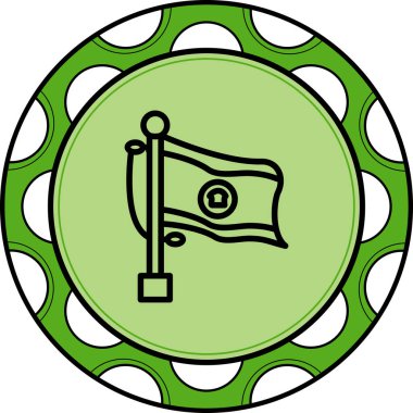 Belize 'nin ulusal bayrağı, simge tasarımı ögesi