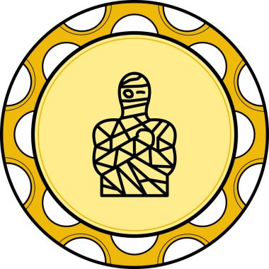 Mumya Yaratıcı İşlevsel Web Grafik Sembolü