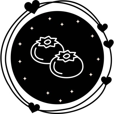 Persimmon Dengelenmiş Özel Düz Vektör Düzeni