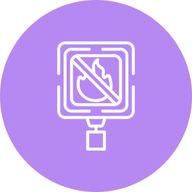 Yanıcı Malzemeler Yaratıcı İşlevsel Web Grafiksel Sembolü Yok