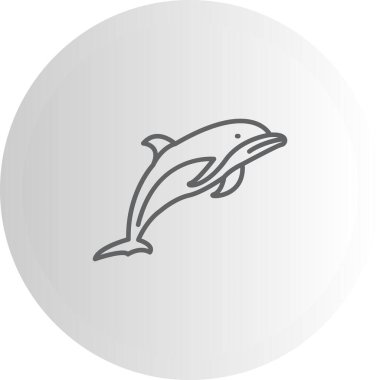 yunus web simgesi vektör illüstrasyonu