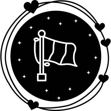 Romanya Bayrağı Dinamik Özel Dijital Sanat Düzeni