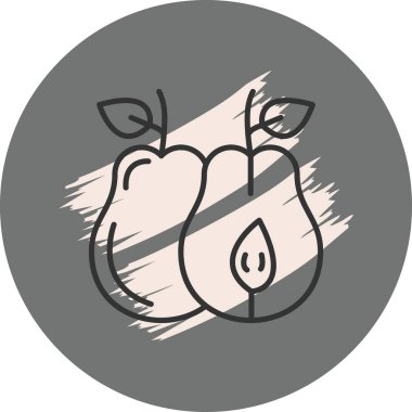 Armut Zarif Profesyonel Düz Grafik Sembolü