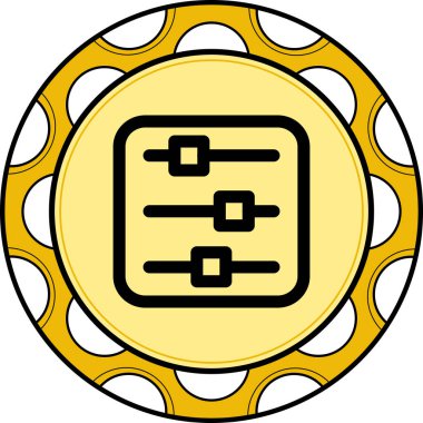 Web simgesi vektör illüstrasyonunu denetler