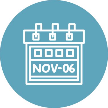 6 Kasım Dengeli Profesyonel Markalaşma Grafik Sembolü