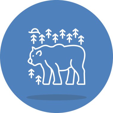 Ayı Zarif Dengeli Düz Sanat Özelliği