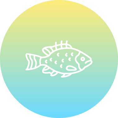 Bluegill Distinct Vibrant Digital Graphic Feature