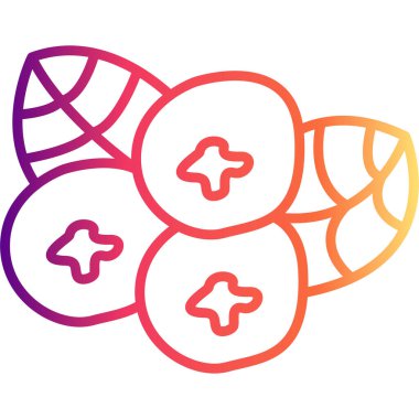 Renkli yaban mersini ve yeşil yapraklar bir arada.