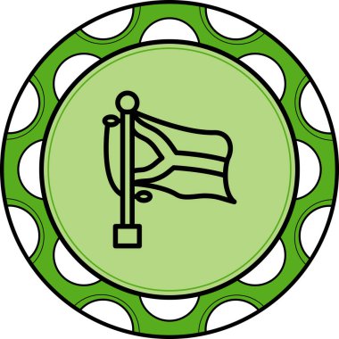 Güney Afrika ulusal bayrağı, simge tasarım elementi