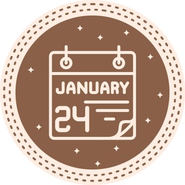 24 Ocak Modaya uygun Temiz Ürün Tasarımı Nesnesi