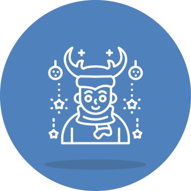 Boynuzcular Şapka Yaratıcı Dinamik Web Tasarımı Nesnesi