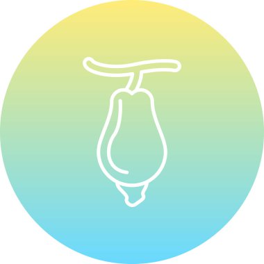 Kaju Elması Stili Özel Vektör Tasarım Varlığı