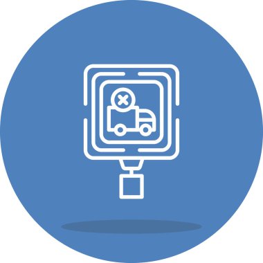 Kamyon Yaratıcı Minimum Vektör Sanatı Özelliği Yok