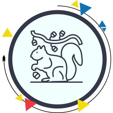 Sincap simgesi vektör çizimi tasarımı