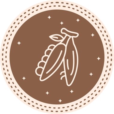 Bezelye Sofistike Özel Vektör Sanat Nesnesi