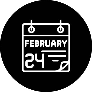 24 Şubat Ayırt Canlı Dijital Grafik Özelliği