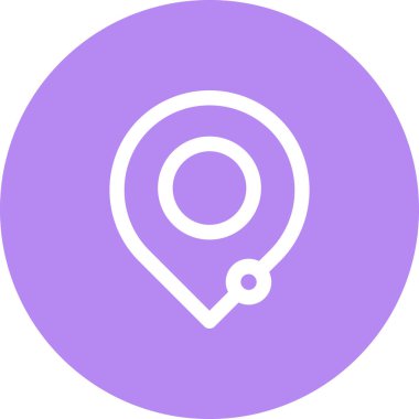 Konum Profesyonel Asgari Yaratıcı Grafik Nesnesi