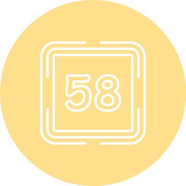 58 web simgesi vektör illüstrasyonu