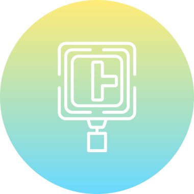 Yan Yol Yaratıcı Yüksek Çözünürlüklü Grafik Elementi