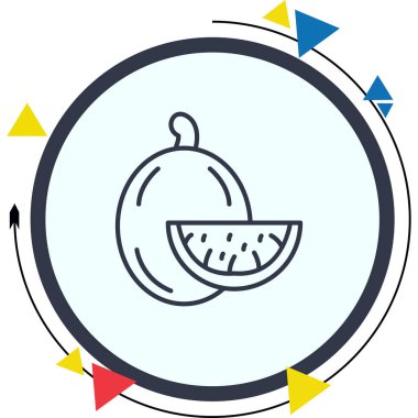 Kavun Yenilikçi Minimum Ürün Tasarımı Düzeni