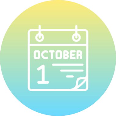 1 Ekim Modern Soyut Yaratıcı Tasarım Varlığı