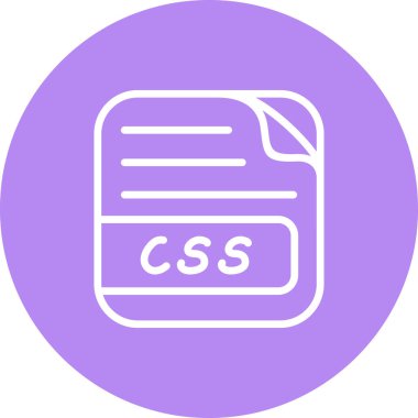 CSS Dosya Ayırt Vibrant Dijital Grafik Özelliği