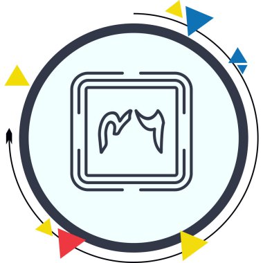 Kırk altı web simgesi vektör illüstrasyonu