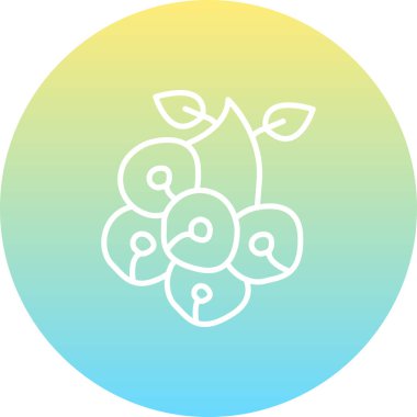 Yaban mersini stili yenilenmiş yaratıcı tasarım elementi