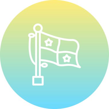 Bayrak Panama Zarif Dengeli Düz Sanat Özelliği